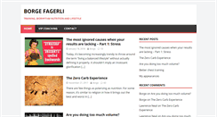 Desktop Screenshot of borgefagerli.com